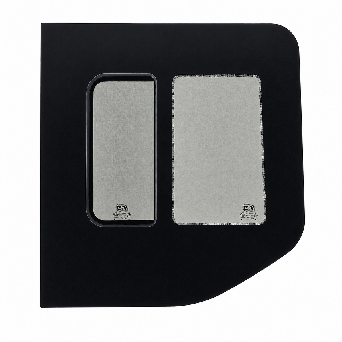 VWD 2015+ Ford Transit Passenger Side Rear Quarter Slider Window - Medium / High Roof, 148" WB (TR204-SE)