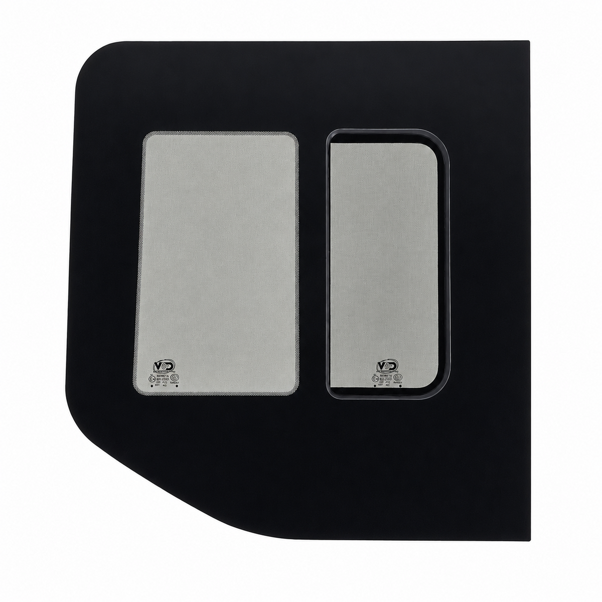 VWD 2015+ Ford Transit Passenger Side Rear Quarter Slider Window - Medium / High Roof, 148" WB (TR204-SE)