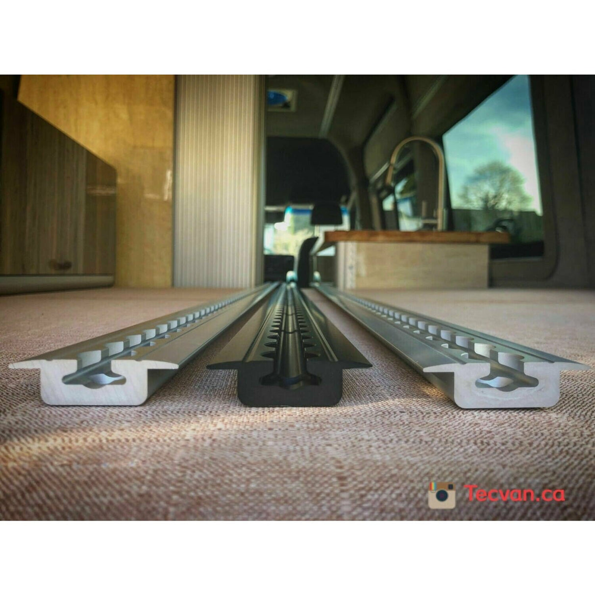 Tec Vanlife Flanged / Recessed "BEEFY" L Track