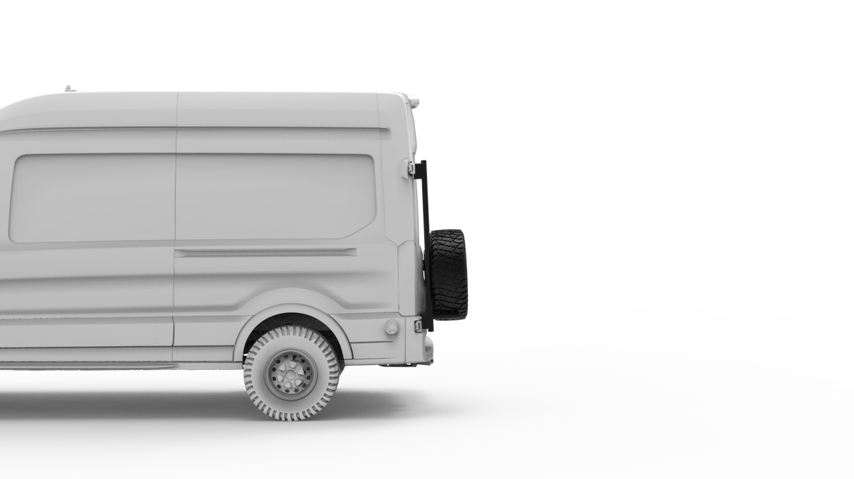 Rover Vans 2015+ Ford Transit Driver Side Tire Carrer