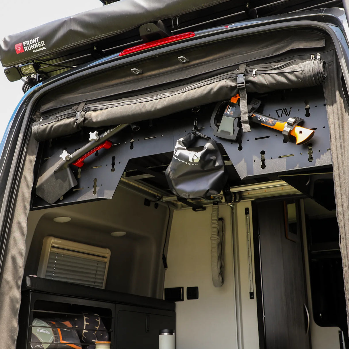 Canyon Adventure Vans Upper Gear Panel for '21 - '24 Revel
