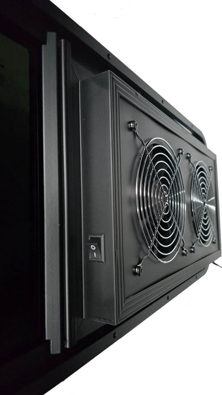 VWD Dual Fan Half-Slider Passenger Side Bunk Window (VW3310RF)