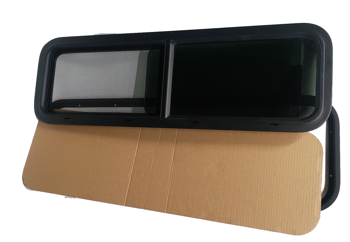 VWD Universal Fit Half-Slider Van Bunk Window Passenger Side 33" W x 10" H (VW3310R)