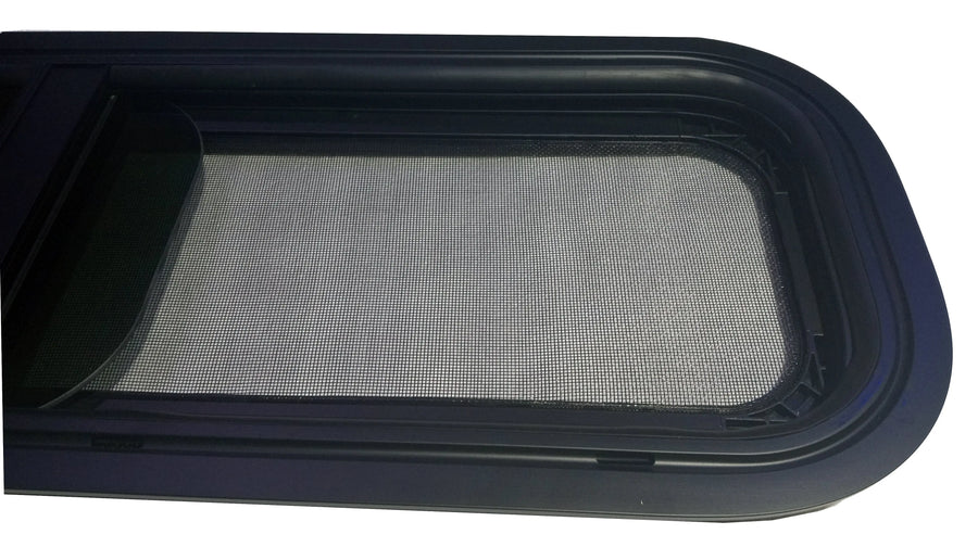 VWD Universal Fit Overlander Van Bunk Window O.D 35-5/16" X 11-3/16" (OVR3310)_Bug Screen - Campervan HQ