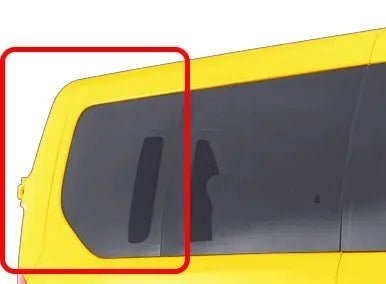 VWD Ford Transit Van Fixed Window Medium / High Roof 2015+ Passenger Side Rear Quarter 148"WB (TR204-F)-3