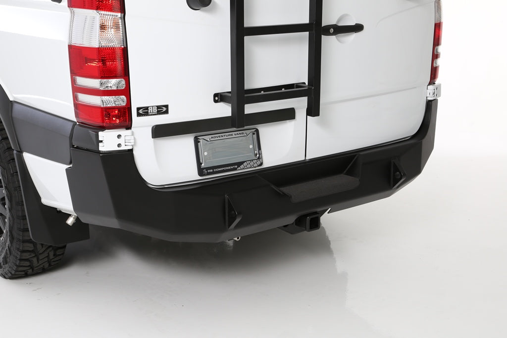 RB Components 2007+ Sprinter Van HD Rear Door Ladder - High Roof