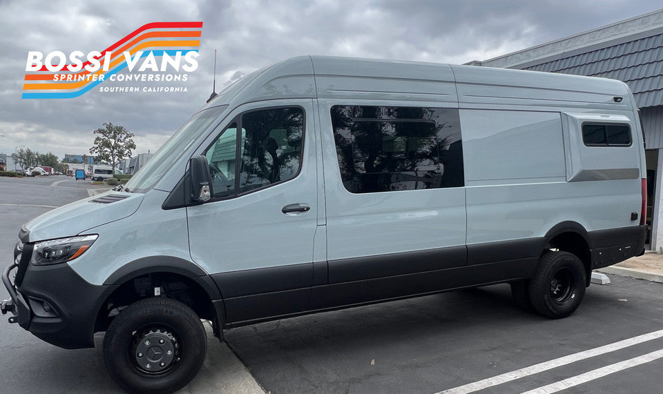 VWD 2007+ Mercedes Sprinter Driver Side Forward Premium Awning Van Window (SL101-AW)