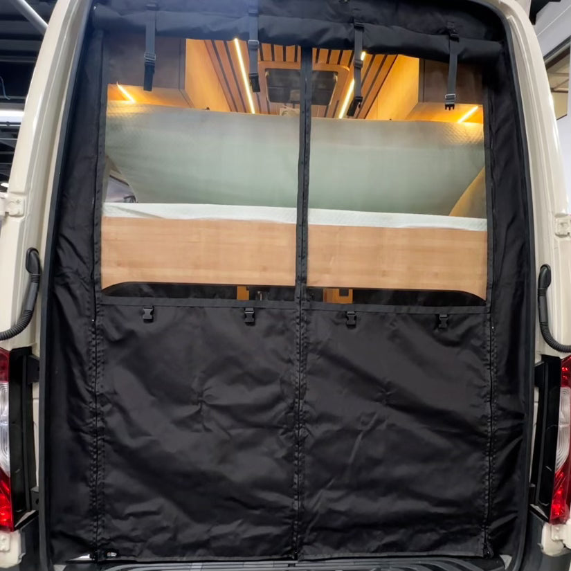 Sandy Vans Mercedes Sprinter Rear Door Bug Screen