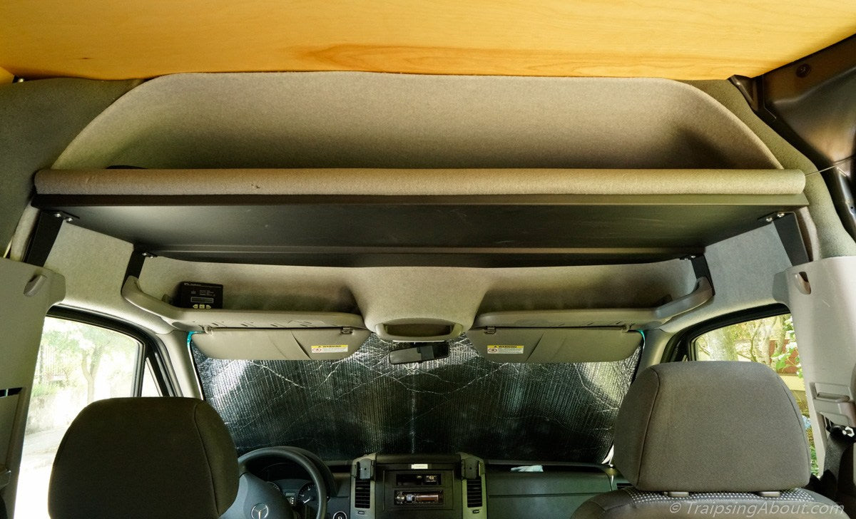RB Components 2007-2018 / Sprinter Raised Headliner Shelf