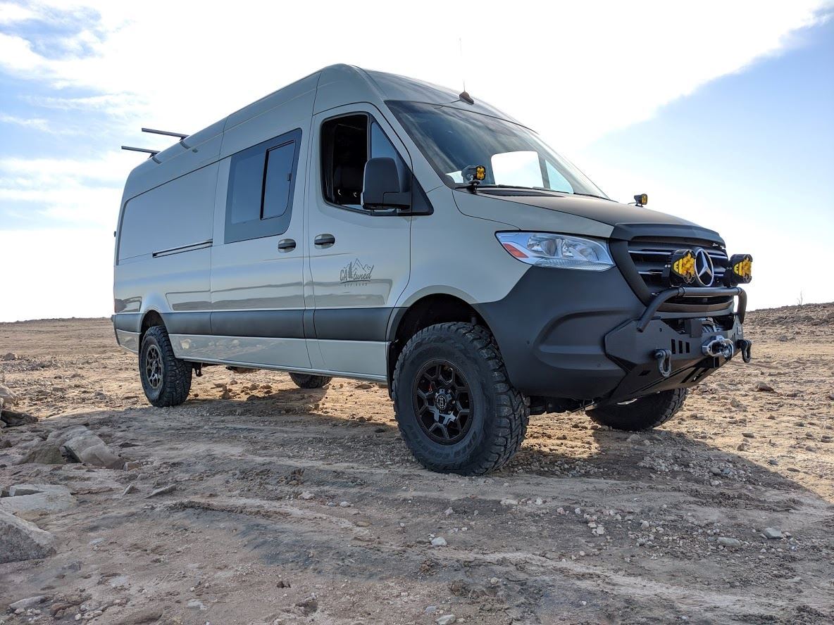 CAtuned Off-Road 2019+ Mercedes Sprinter Front Bumper