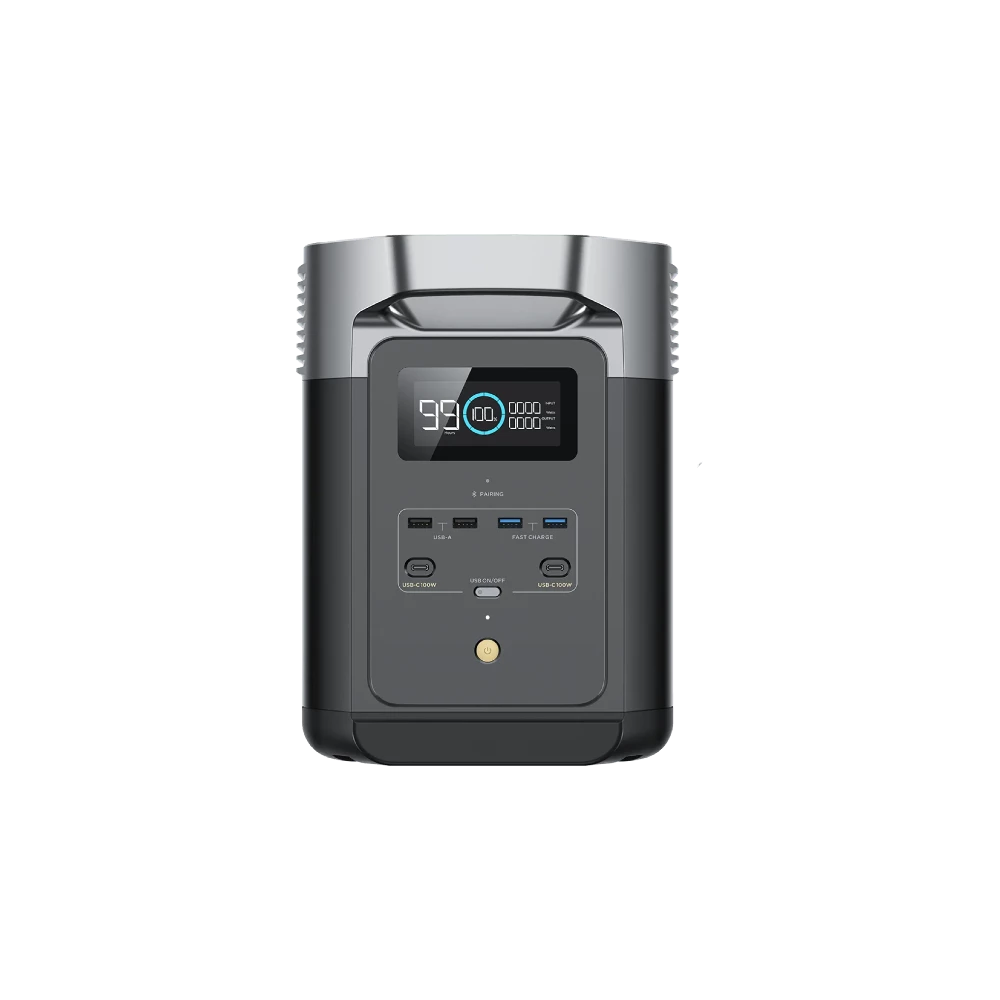 EcoFlow DELTA 2 Portable Power Station (Front) - Campervan HQ