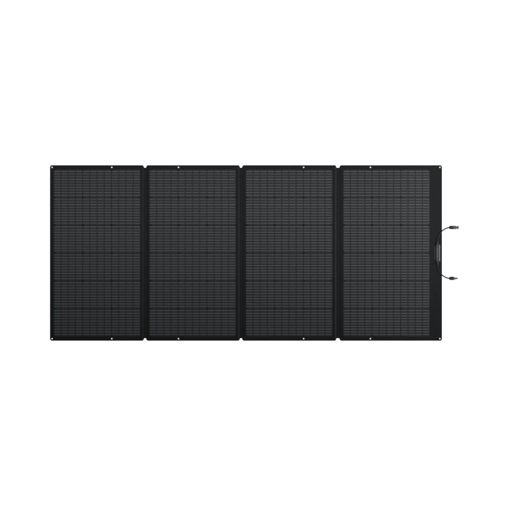 EcoFlow 400W Portable Solar Panel (Front-Upright) - Campervan HQ