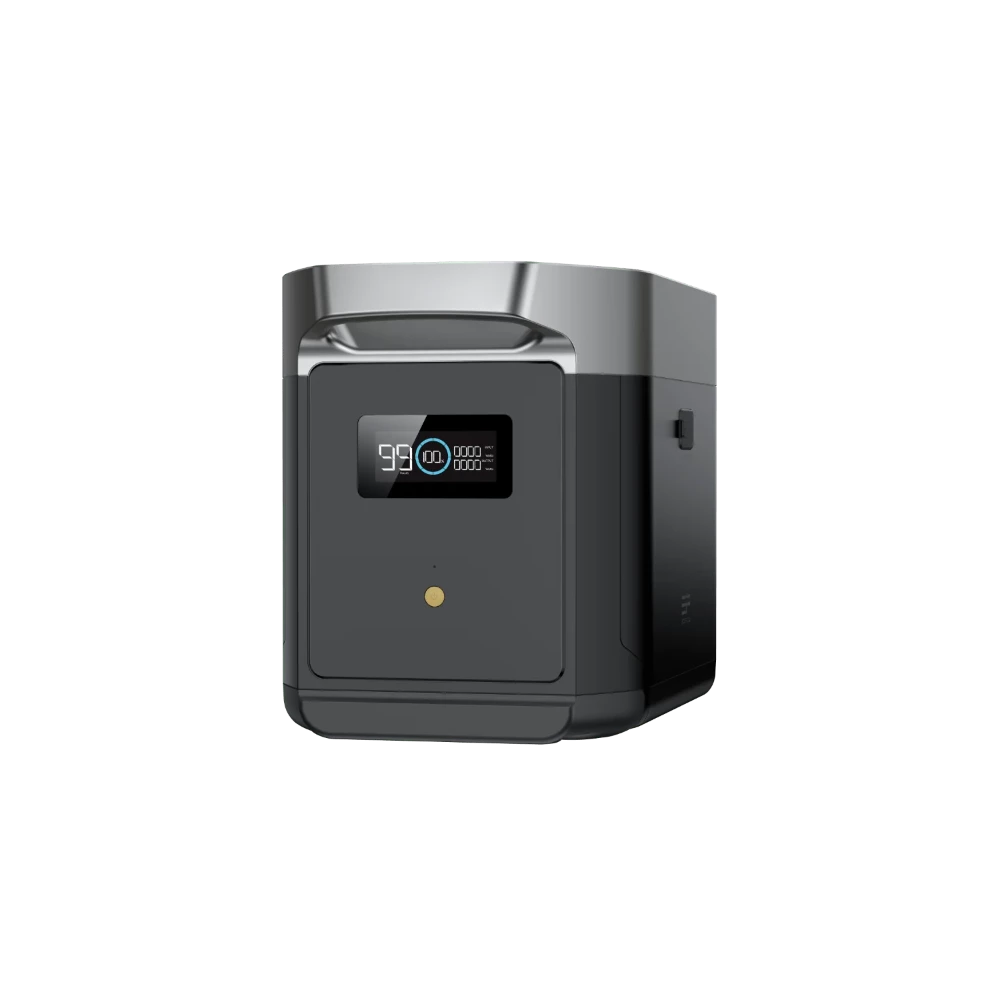 EcoFlow DELTA 2 Max Smart Extra Battery (Angle) - Campervan HQ