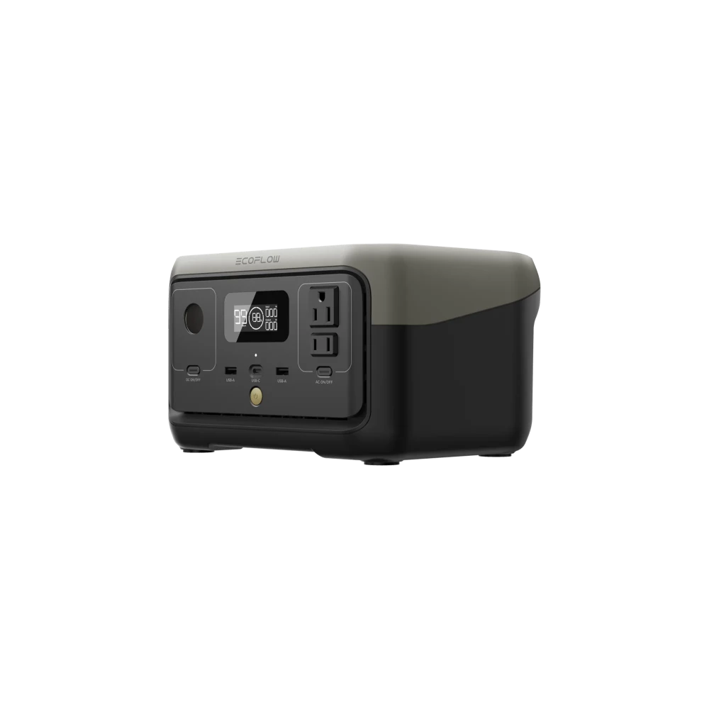 EcoFlow RIVER 2 Portable Power Station (Angle) - Campervan HQ