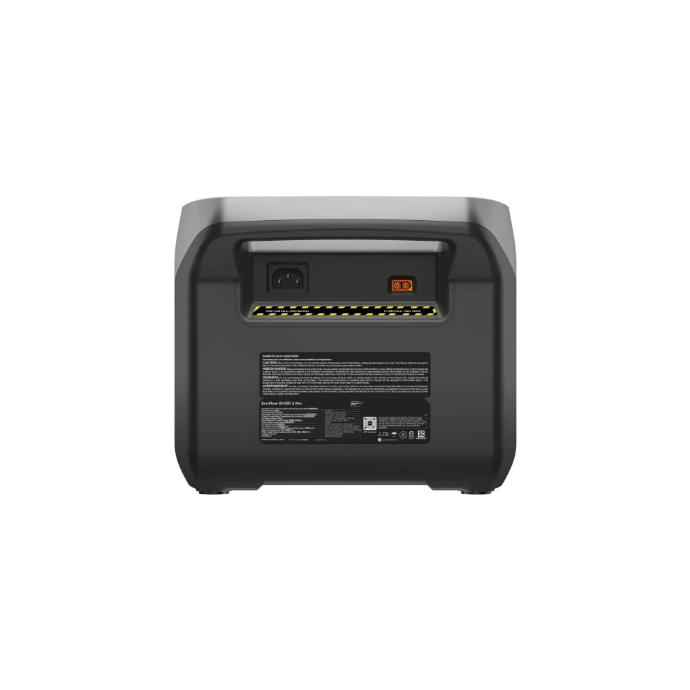 EcoFlow RIVER 2 Pro Power Station (Back) - Campervan HQ