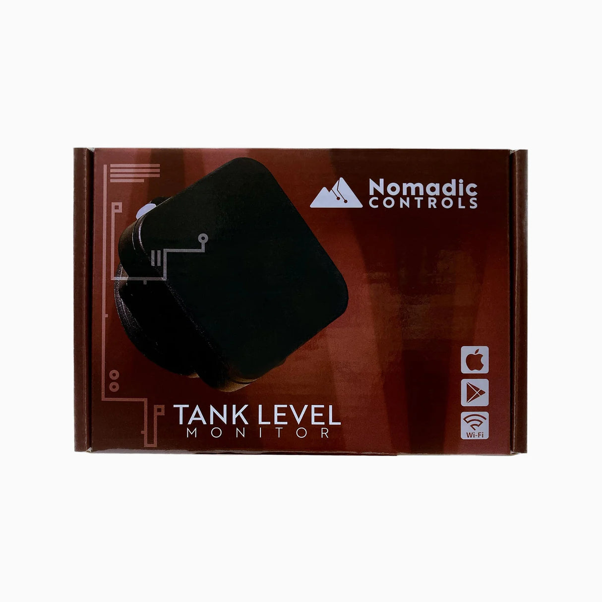 Nomadic Controls Helix Flow Tank Ultrasonic Liquid Level Monitor