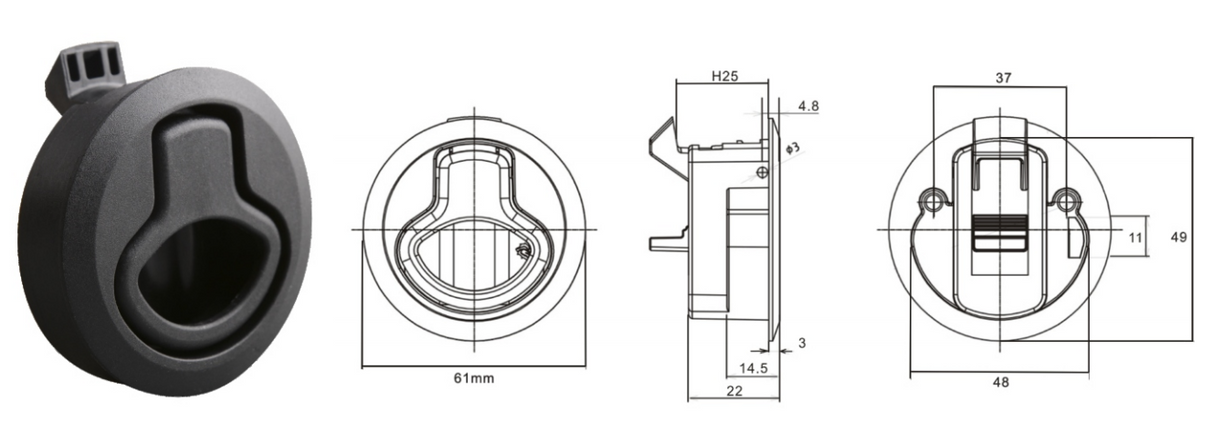 Tec Vanlife Door Latches