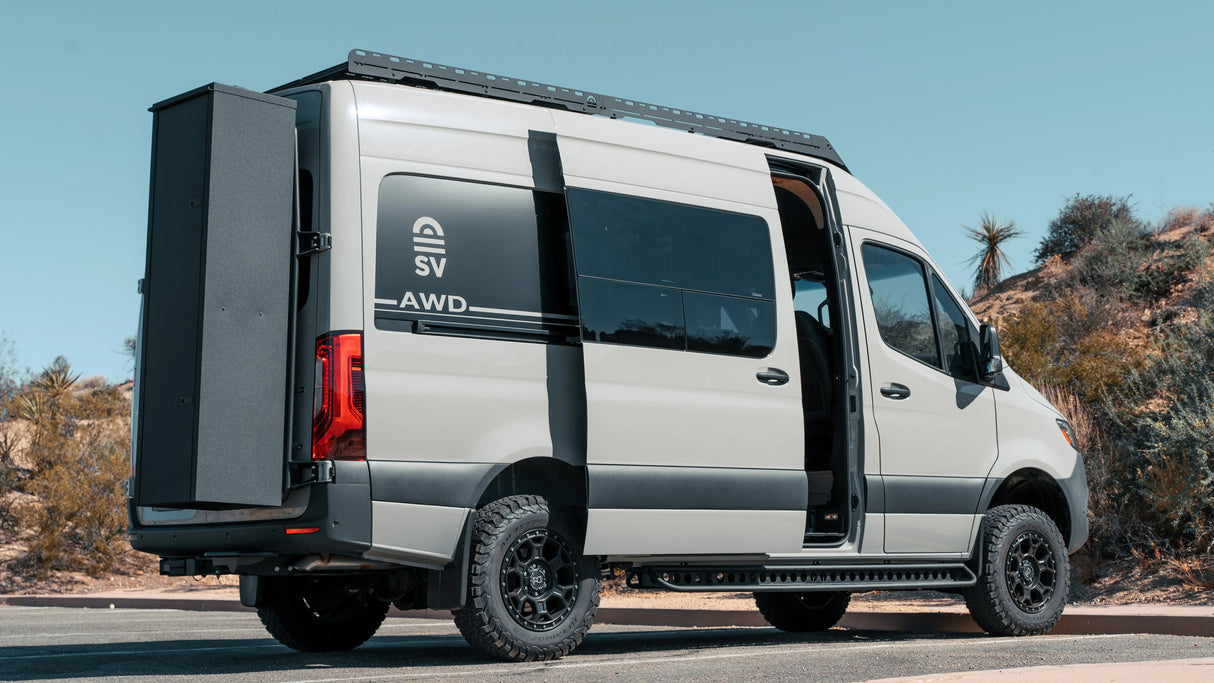 Sandy Vans Mercedes Sprinter Side Steps