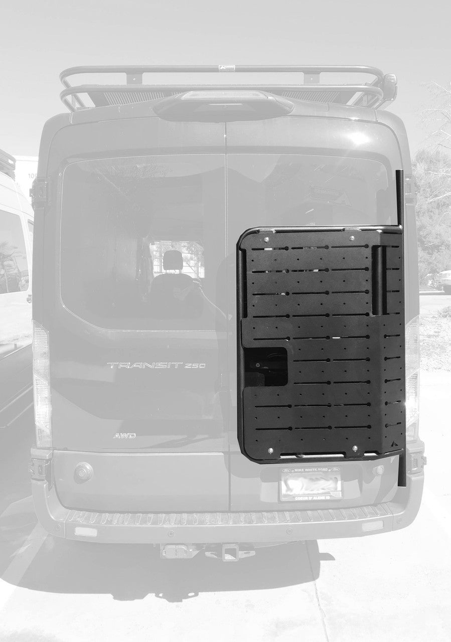 Aluminess Ford Transit (2015+) BackPACK Rear Door Carrier