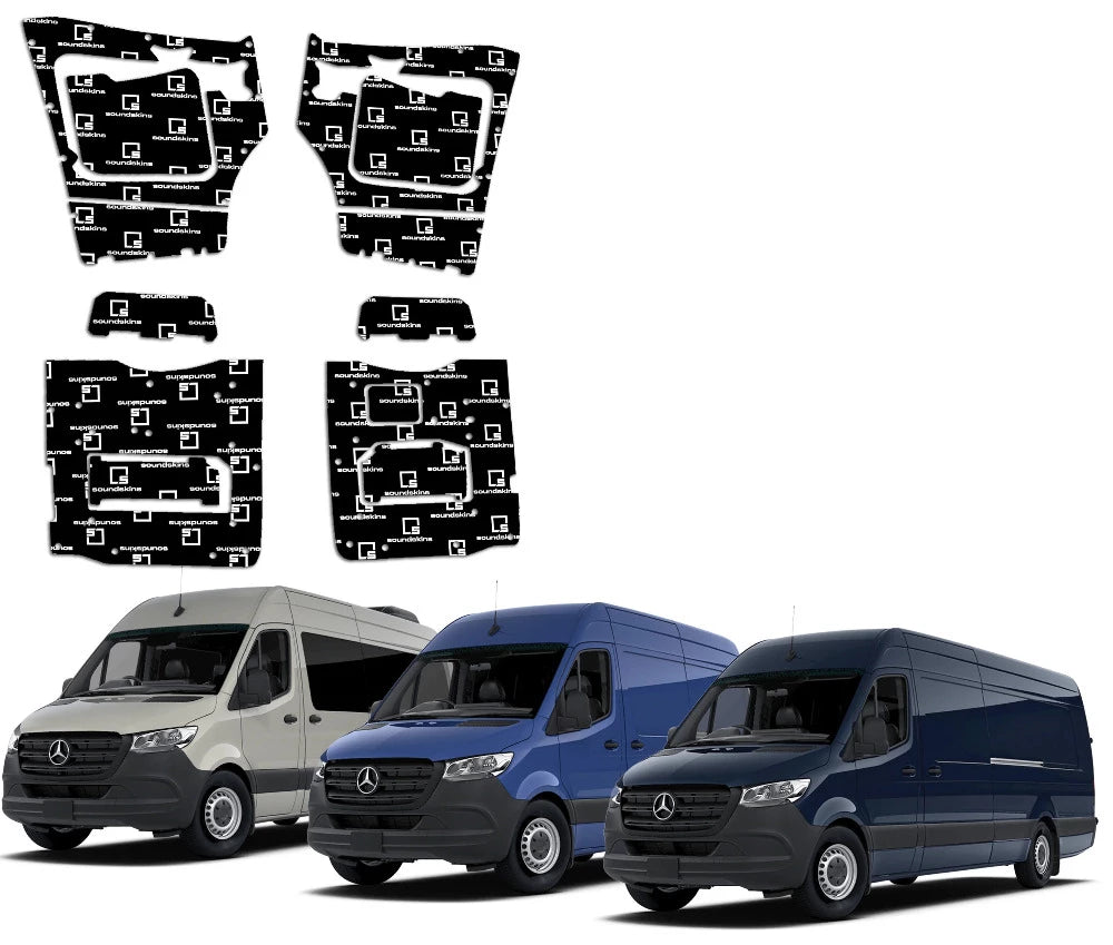 SoundSkins 2019+ Mercedes Benz Sprinter Van 4-door Kit - Campervan HQ