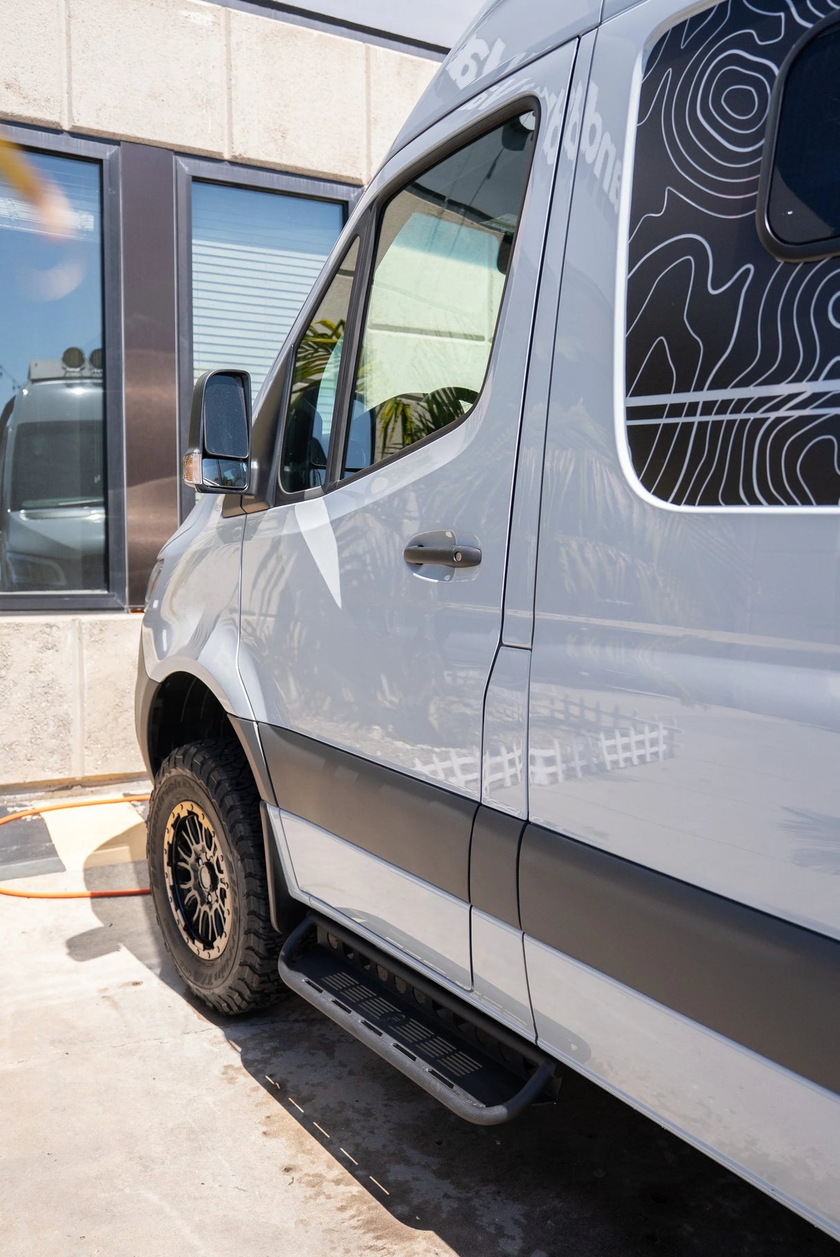 Sandy Vans Mercedes Sprinter Side Steps