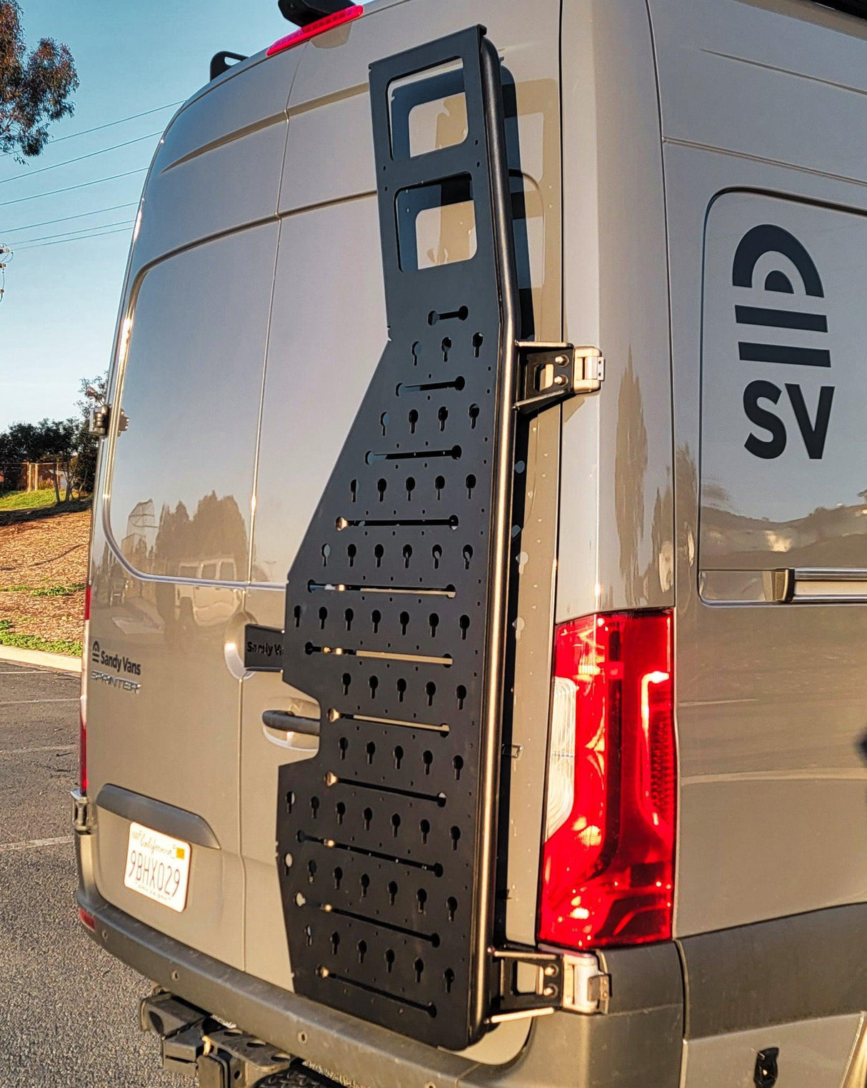 Sandy Vans Mercedes Sprinter Starboard Rack