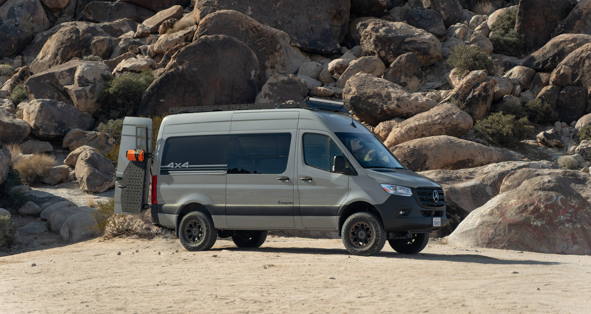 Sandy Vans Mercedes Sprinter Starboard Rack
