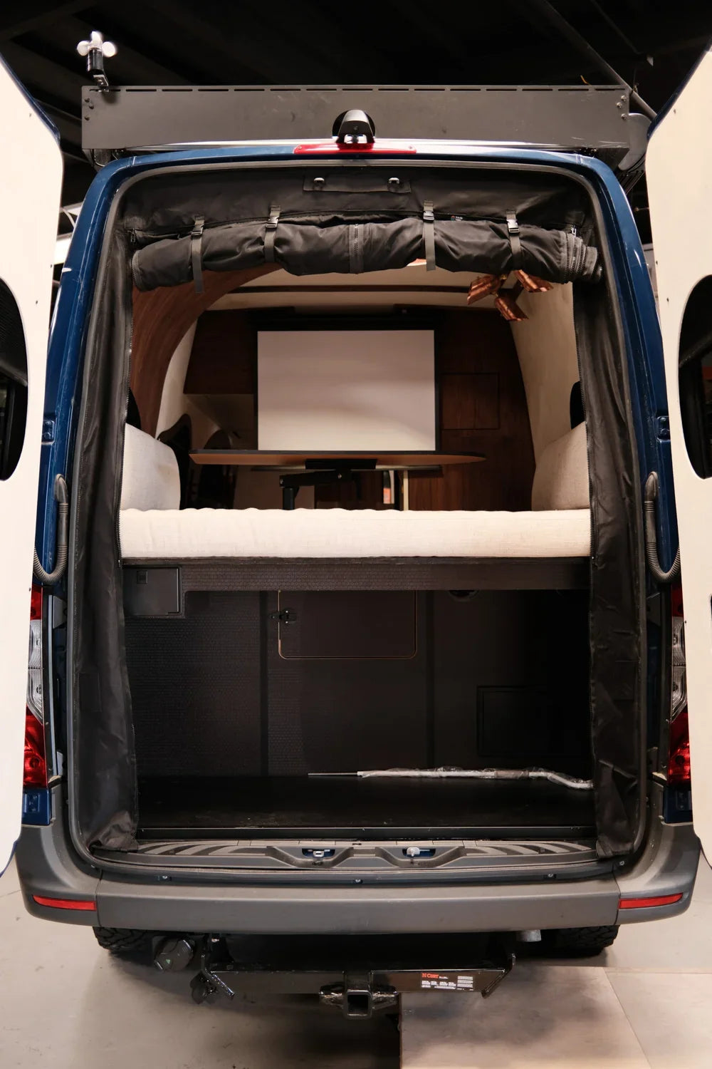 Sandy Vans Mercedes Sprinter Rear Door Bug Screen