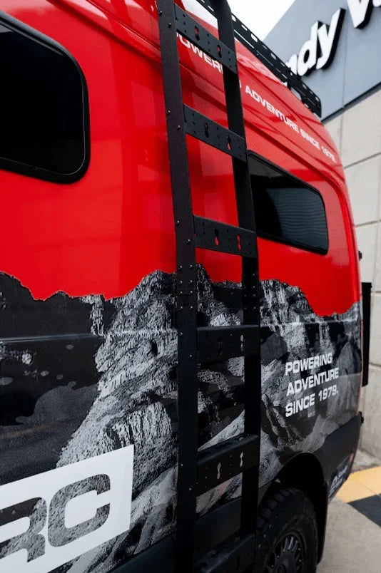 Sandy Vans Mercedes Sprinter Side Ladder