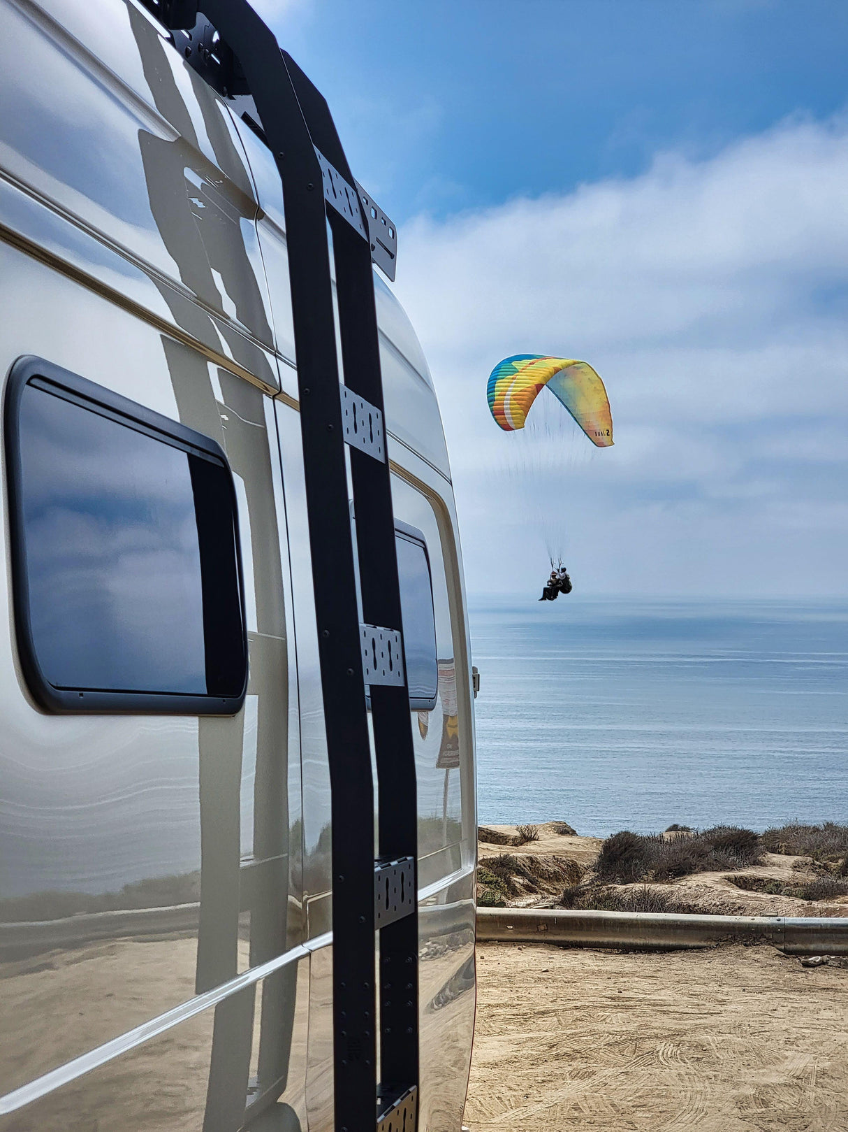 Sandy Vans Mercedes Sprinter Side Ladder