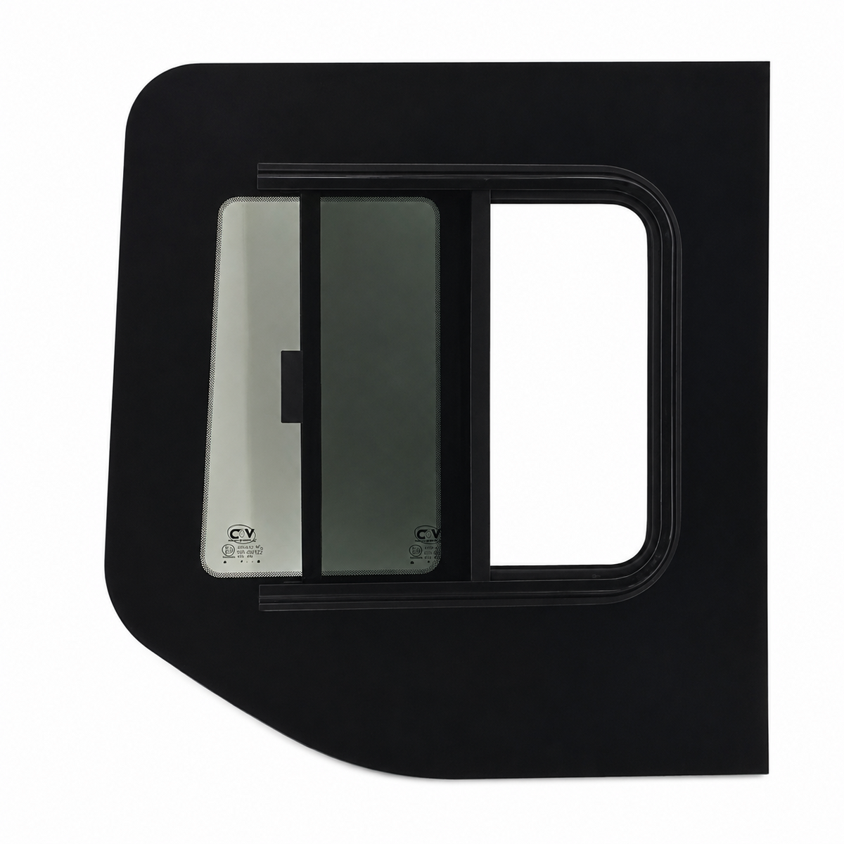 VWD 2015+ Ford Transit Driver Side Rear Quarter Slider Window - Medium / High Roof, 148" WB (TL204-SE)