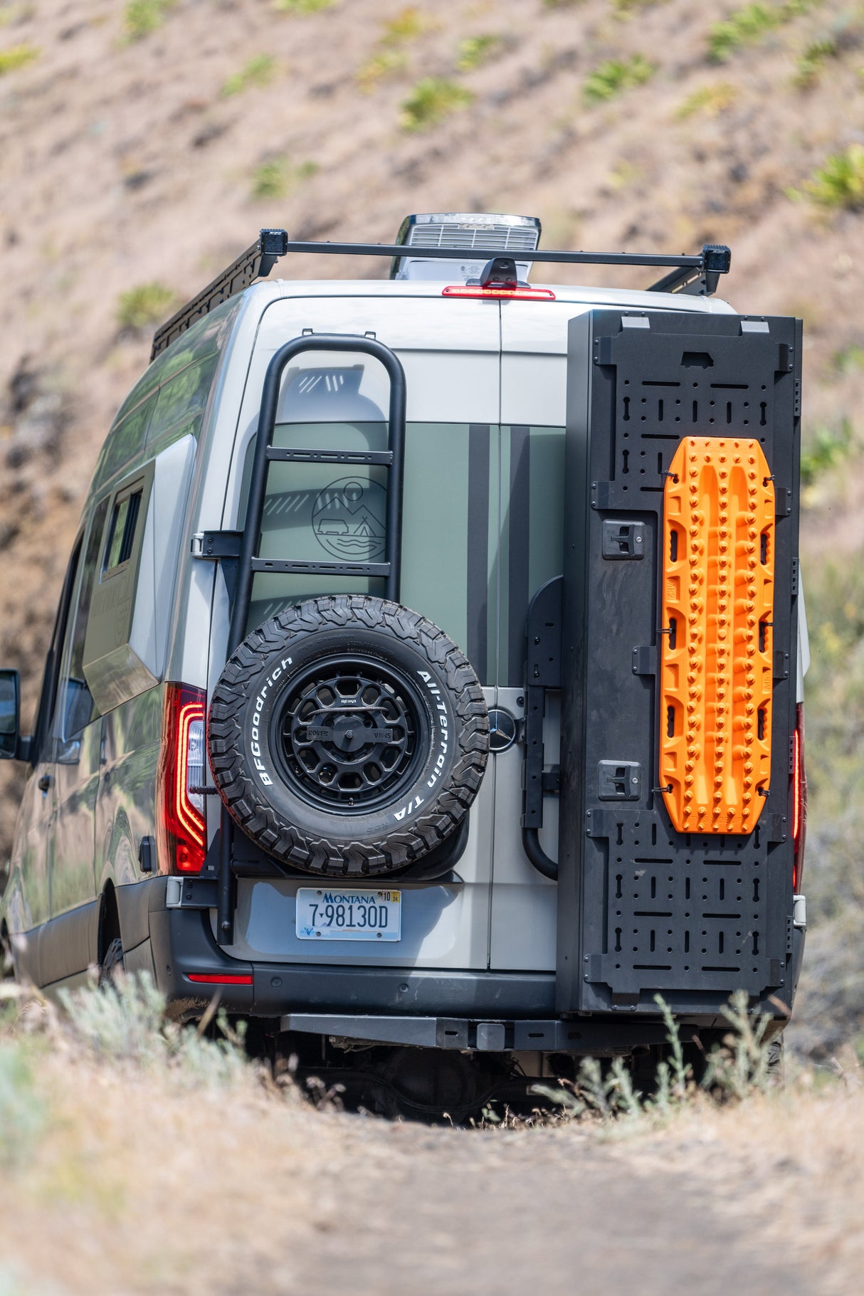 Rover Vans 2019+ Mercedes Sprinter Tire/ Ladder Carrier Combo