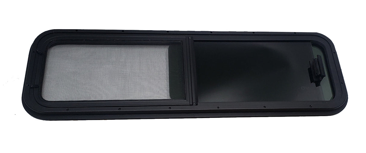 VWD Universal Fit Half-Slider Van Bunk Window Passenger Side 33" W x 10" H (VW3310R)