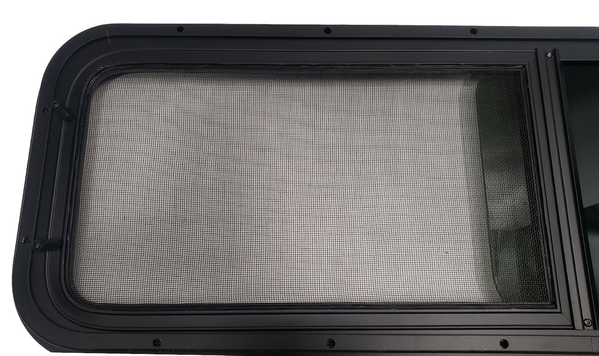 VWD Universal Fit Half-Slider Van Bunk Window Passenger Side 33" W x 10" H (VW3310R)
