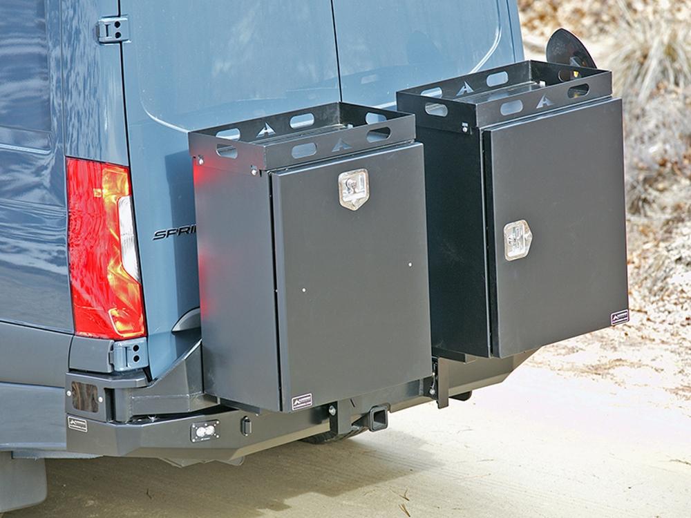 Mercedes Sprinter Slimline Rear Bumper (2019+)(closed Bin) -Campervan HQ