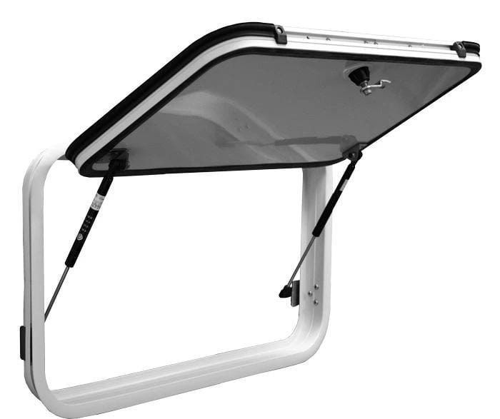 Arctic Tern Cargo Doors 300 x 600 (Opened-Side View) - Campervan HQ