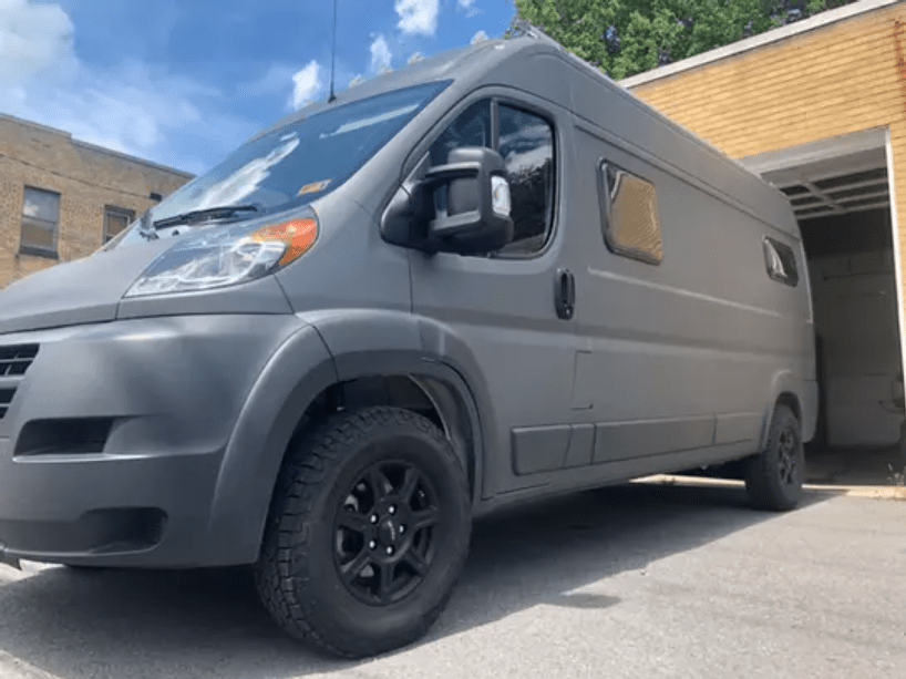 Arctic Tern Double-Pane RV Window (450x610mm) on Ram Promaster Van - Campervan HQ