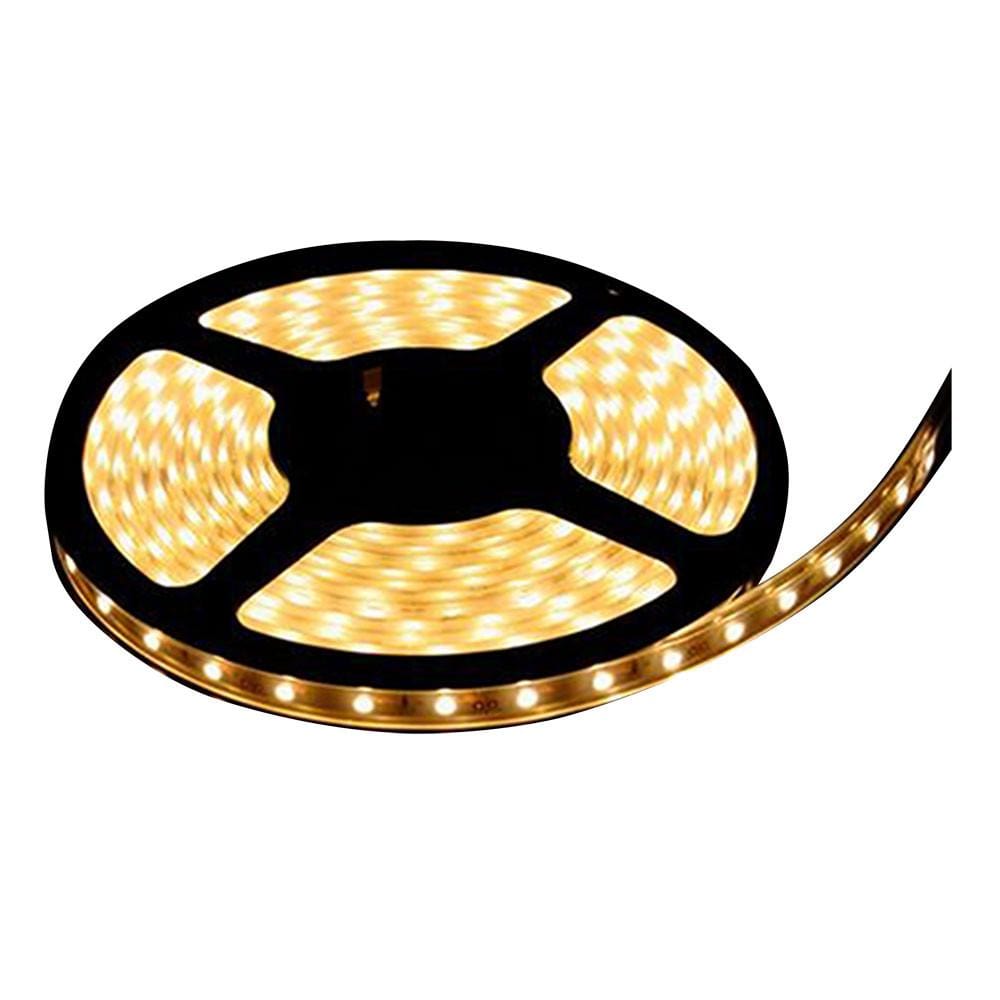 Lunasea Flexible Strip LED - 5M w/Connector - Warm White - 12V - Campervan HQ