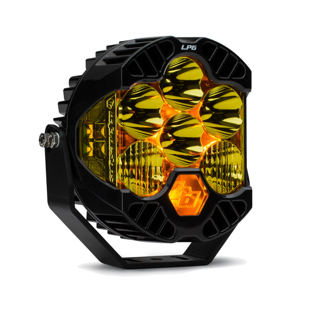 Baja Designs LP6 Pro LED Auxiliary Light Pod (Driving/Combo_Amber) - Campervan HQ