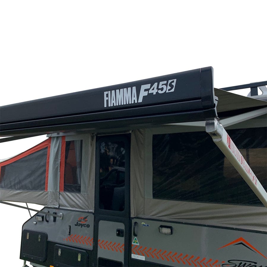Fiamma F45S 300 RV Awning (Black Case, 10') - Campervan HQ
