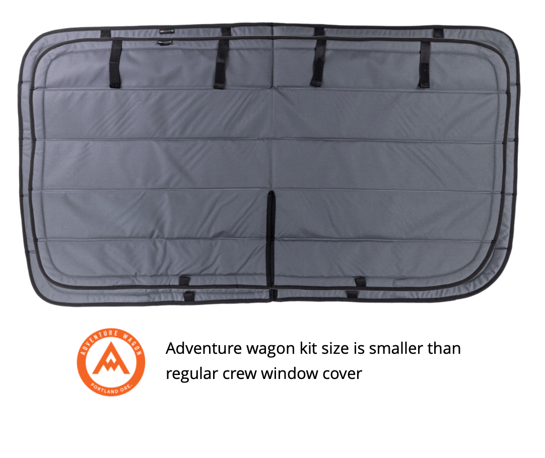 Van Essential Mercedes Sprinter Crew Window Cover (Adventure Wagon Window Type) - Campervan HQ