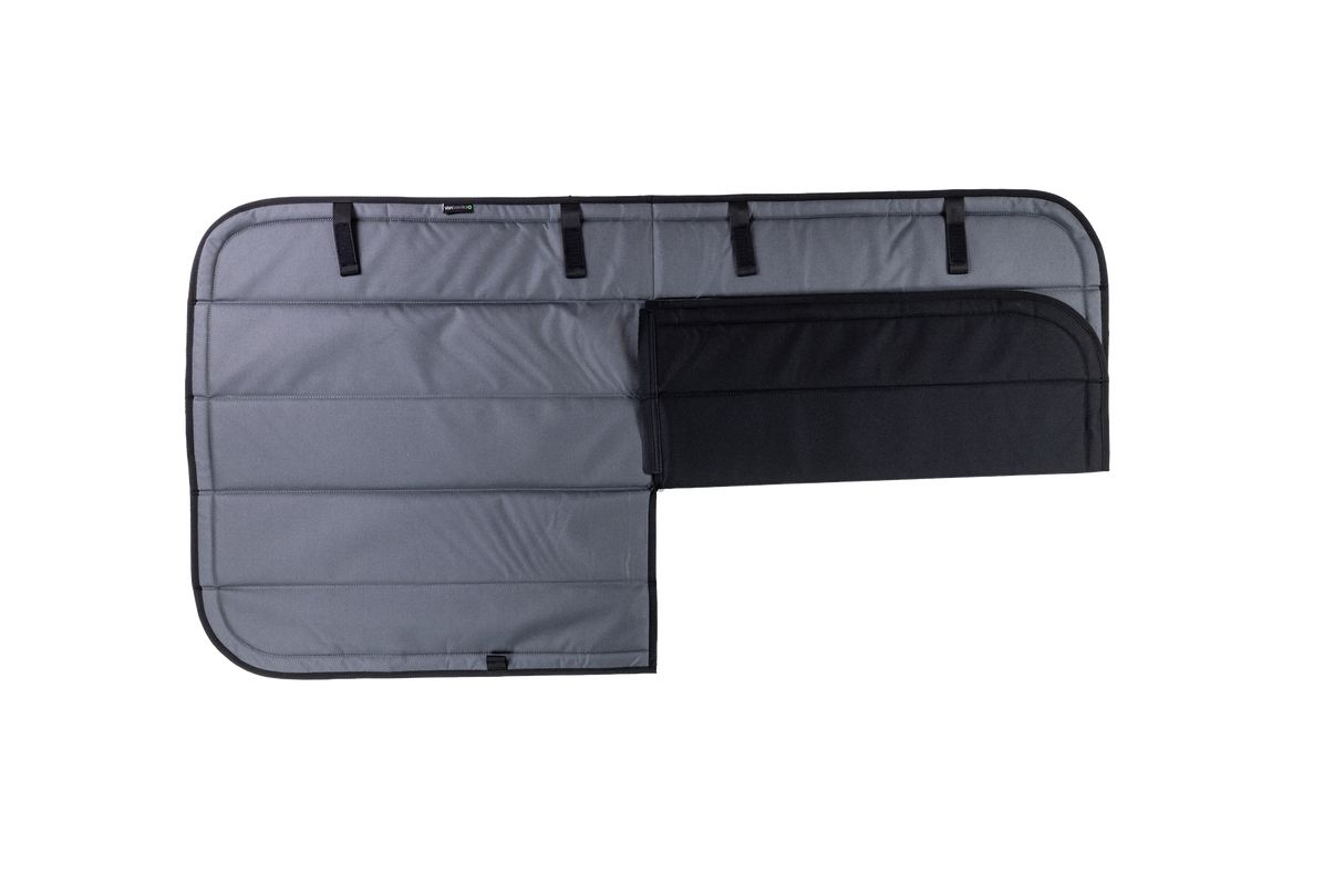 Van Essential Ram ProMaster Crew Window Cover for Bare Metal Frame (Right Half Folded) - Campervan HQ