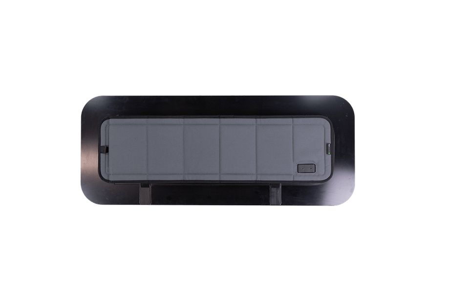 Van Essential VanWindows Direct (VWD) Bunk Slider Window Covers (39x15)_Interior View - Campervan HQ