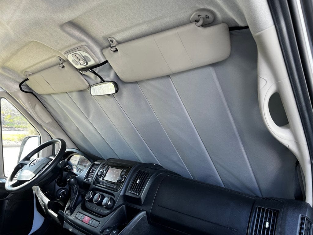 Van Essential Ram Promaster Windshield Cover (Passenger Side View)_Interior - Campervan HQ