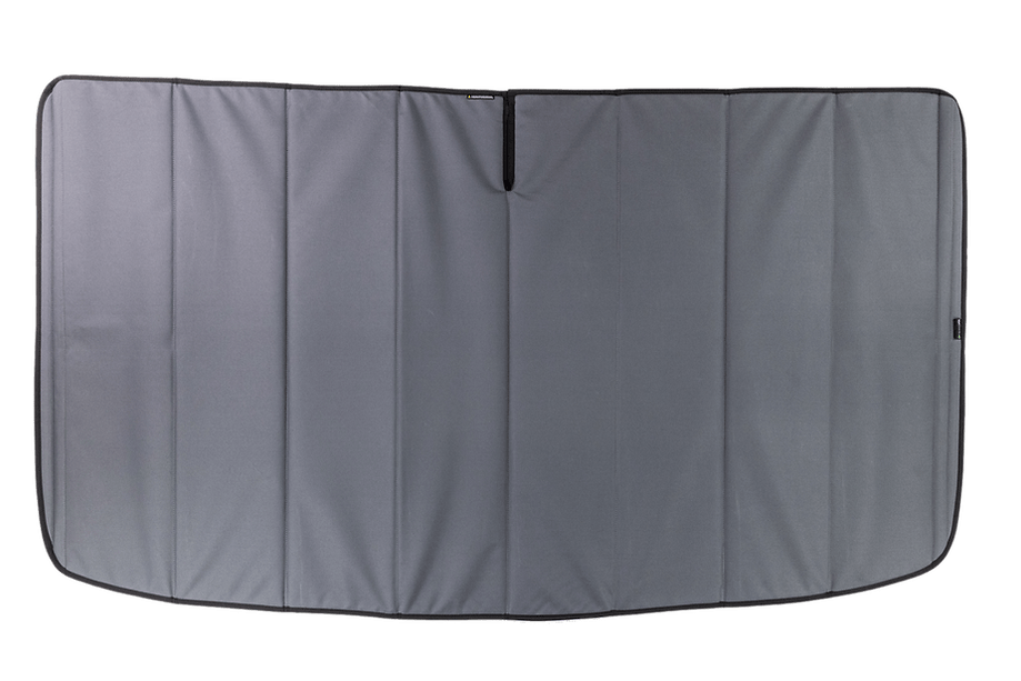 Van Essential Ram ProMaster Front Window Covers Kit (Windshield Cover_Charcoal Gray) - Campervan HQ