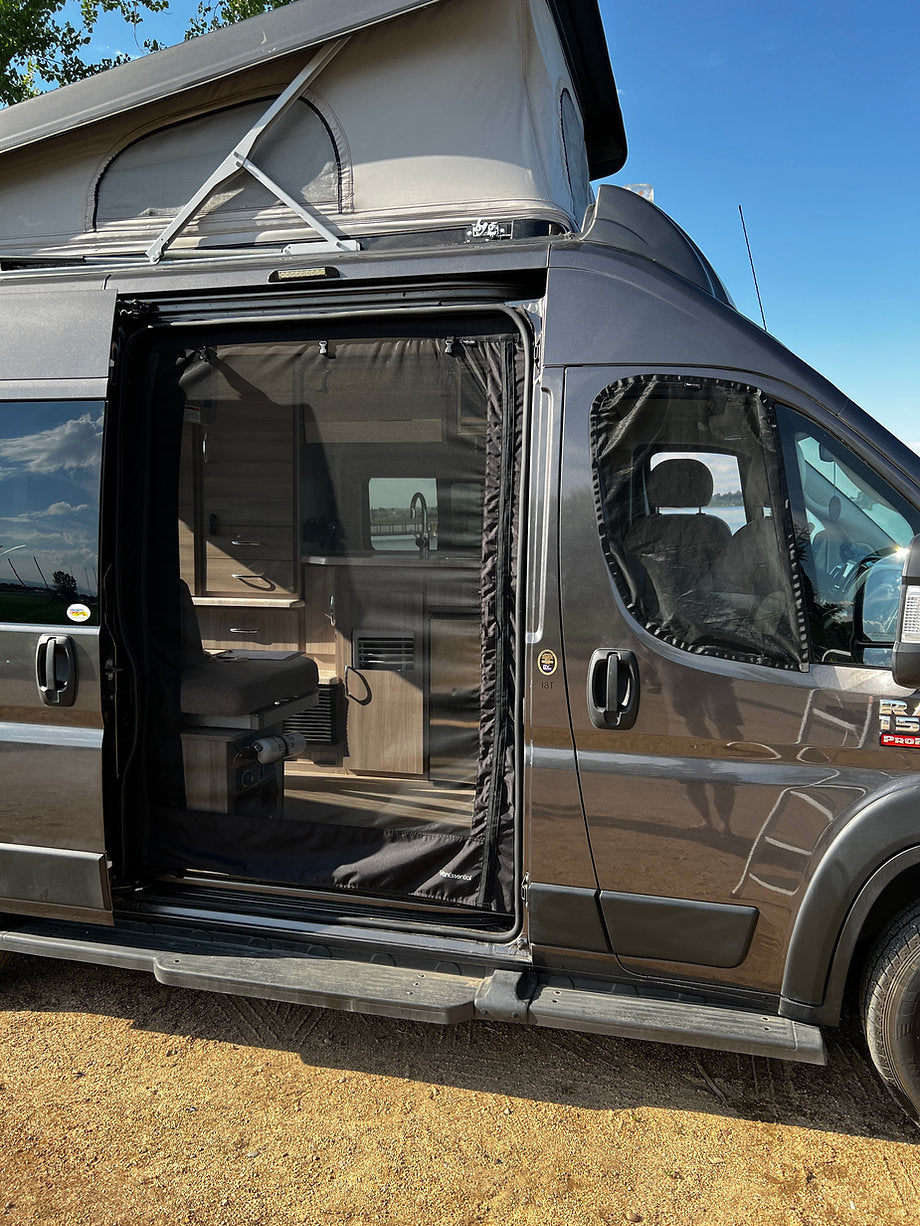Van Essential Ram ProMaster Bug Screen Kits (Sliding Door Bug Screen) - Campervan HQ