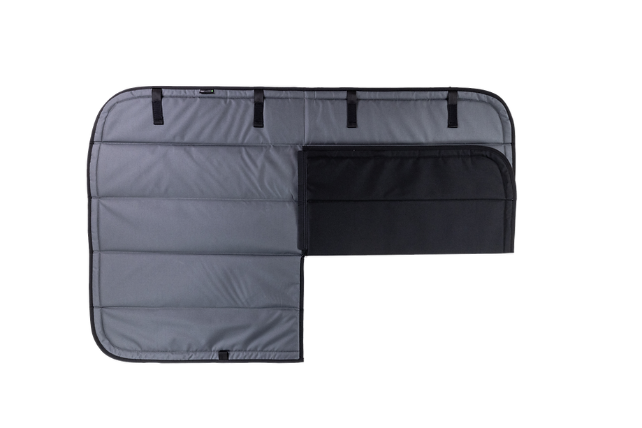 Van Essential Ford Transit Sliding Door Window Cover (Right Half Folded) - Campervan HQ