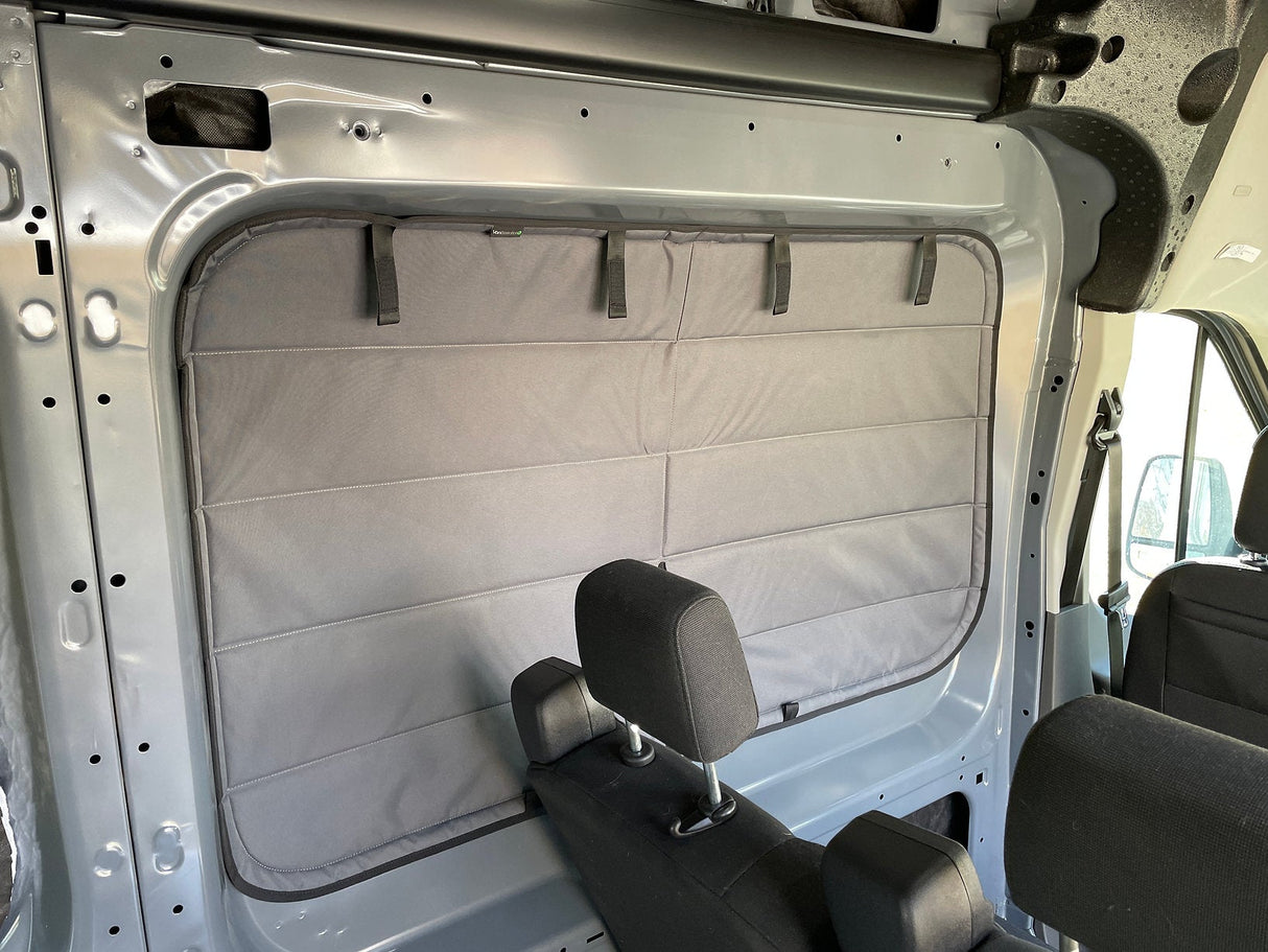 Van Essential Ford Transit Crew Window Cover (Interior View) - Campervan HQ