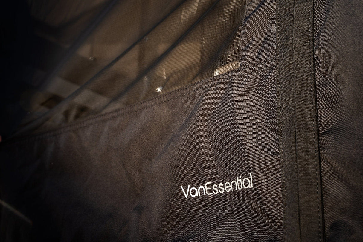 Van Essential Mercedes Sprinter Sliding Door Bug Screen (VanEssential Logo) - Campervan HQ