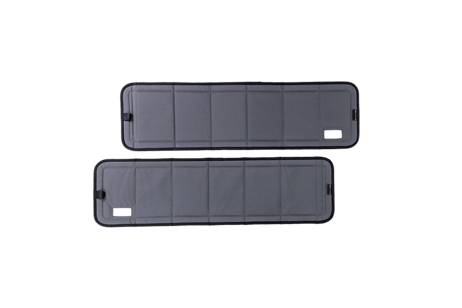 Van Essential VanWindows Direct (VWD) Bunk Slider Window Covers (39x15)_Charcoal Gray - Campervan HQ